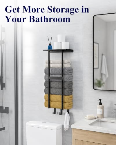 Wall Mounted Towel Rack