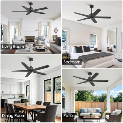 5 Blade Ceiling Fan without Lights