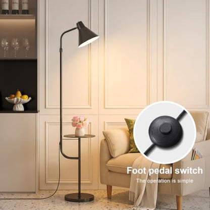 Living Room Floor lamp with Coffee Table