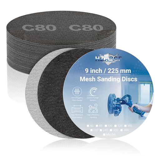 9 Inch Mesh Sanding Discs Silicon Carbide