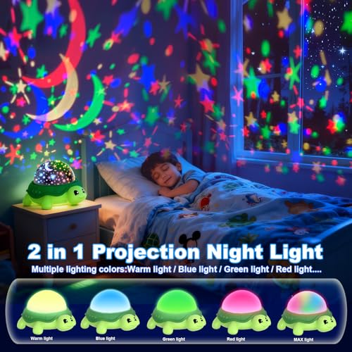 Turtle Children's Starry Sky Light