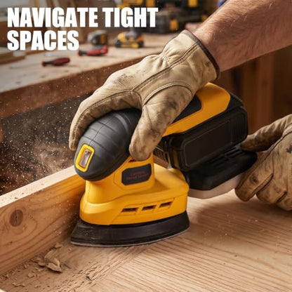Cordless Detail Sander for DEWALT 20V Battery