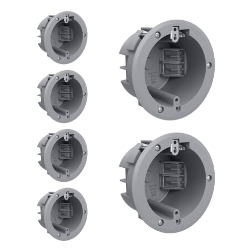 12PACK 1 Gang 18 Cu. in New Work Electrical Outlet Box