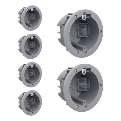 12PACK 1 Gang 18 Cu. in New Work Electrical Outlet Box