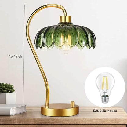 Smal Flower Table Lamp for Bedroom Living Room