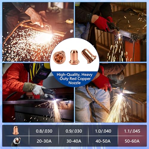 23PCS IPT60 Plasma Cutter Torch Consumables Kit