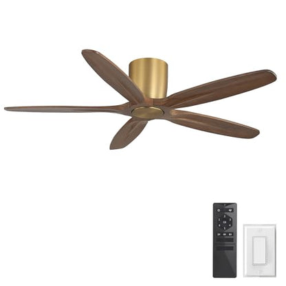 54" Flush Mount Ceiling Fan No Light