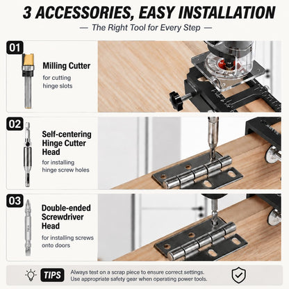 Door Hinge Jig (Black)