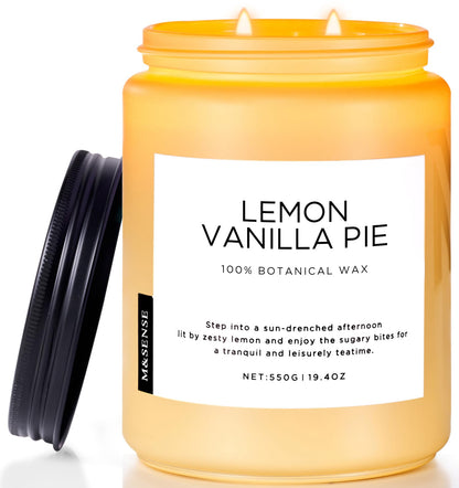 Lemon Vanilla Home Scented Candles (Lemon Vanilla)
