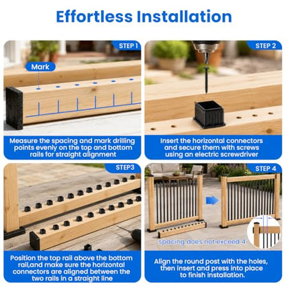 101 Pack Iron Balusters