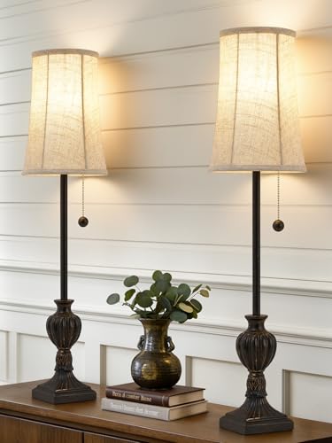 Buffet Table Lamps Set of 2
