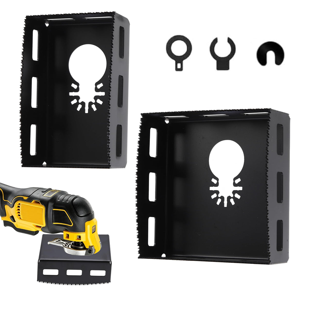 2Pcs Square Slot Cutter (Square)