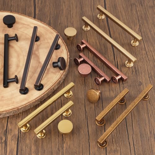 Antique Brass Cabinet Pulls 5 Inch