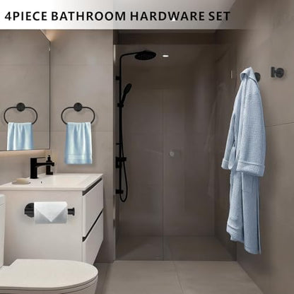 Bathroom Hardware Set Includes Towel Ring