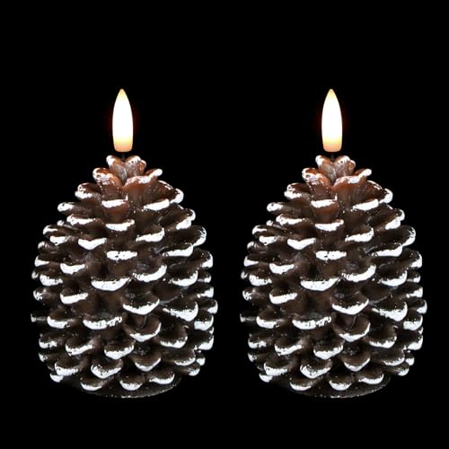 Flameless Candles with 6H Timer Battery Operated