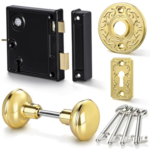 Vintage Rim Lock Set