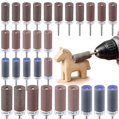Sanding Drums for Dremel with 1