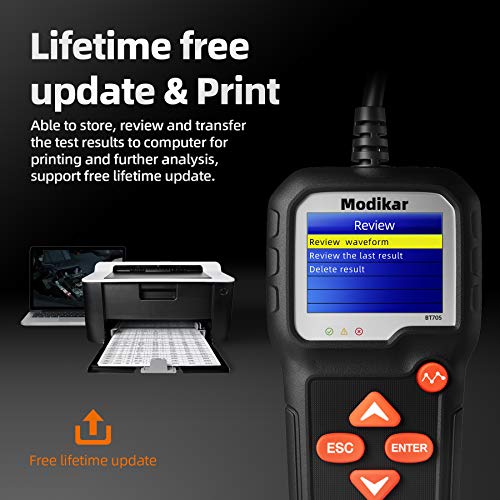 BT705 Car Battery Tester 6V 12V Load Tester