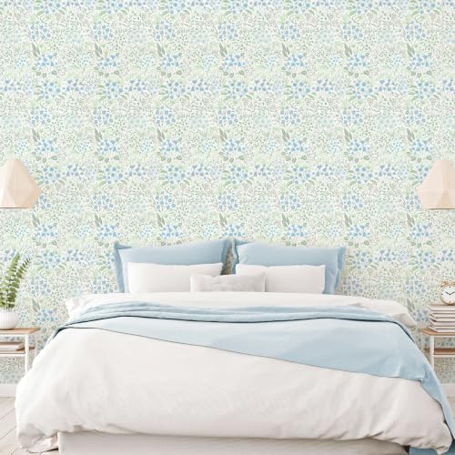 Peel and Stick Wallpaper Floral Wallpaper Vintage Flowers Contact Paper