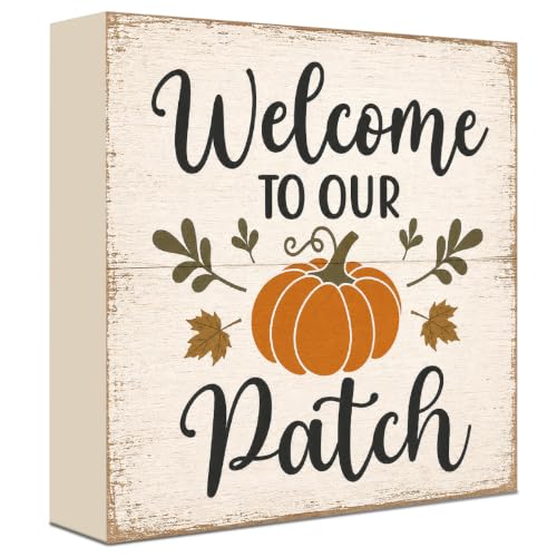Fall Decorations for Home Wood Sign Fall Decor Shelf Decor