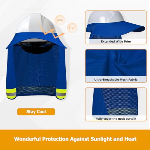 Hard Hat Sun Shade Full Brim