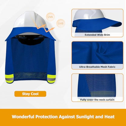Hard Hat Sun Shade Full Brim