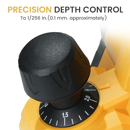 Brushless Cordless Hand Planer Compatible with Dewalt 20V MAX Battery