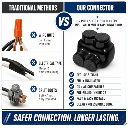 2 Port Insulated Multi Tap Connector