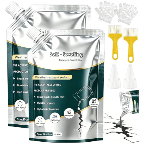 Self Leveling Concrete Crack Filler Kit