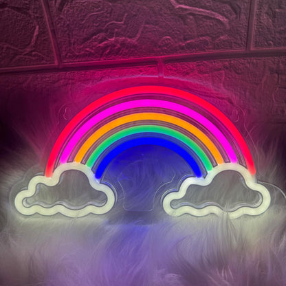 Rainbow Neon Signs (Rainbow)