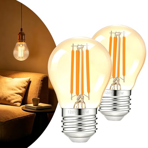 G45 Non Dimmable Light Bulbs 2700K