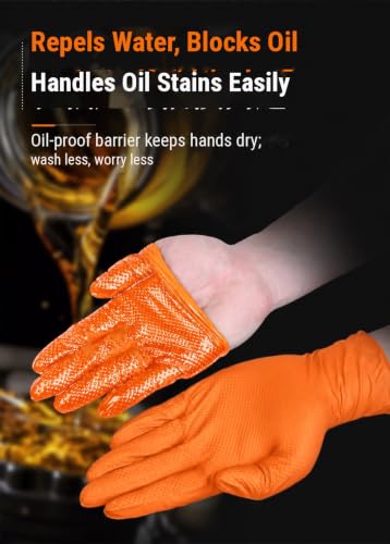 8 Mil Nitrile Disposable Gloves