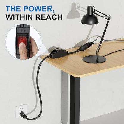 IP66 Waterproof Extension Cord with ON