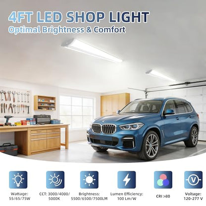 4FT 6.4" W LED Wraparound Light