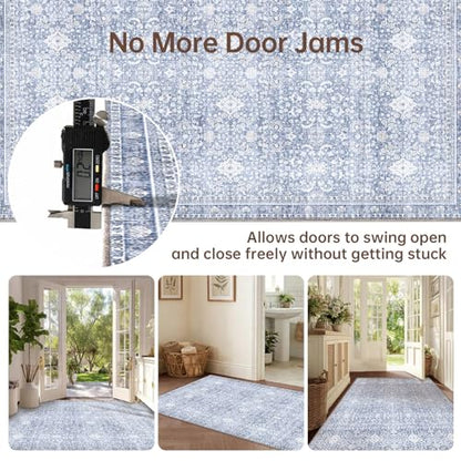 2x3 Area Rugs (Light Blue / 2' x 3' (Rectangular))