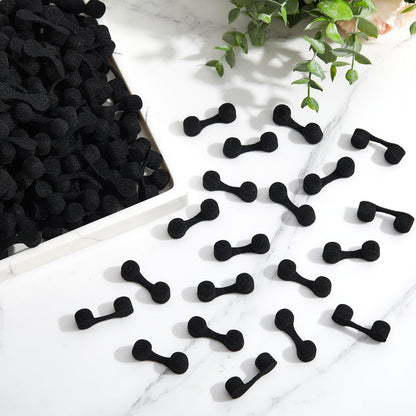 750 Pcs Nose Filters for Dust Disposable Sponge Nose Plugs (Black)