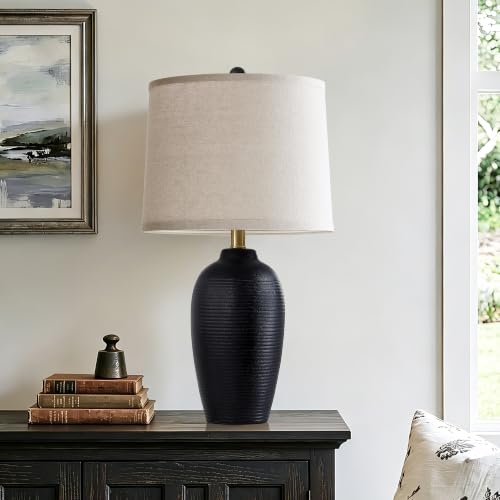25" Vintage Ceramic Table Lamp