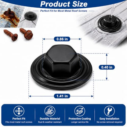 Metal Roof Screw Caps
