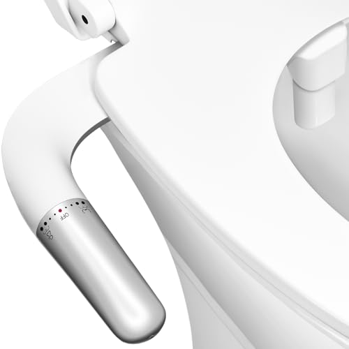 Left Hand Bidet Attachment for Toilet