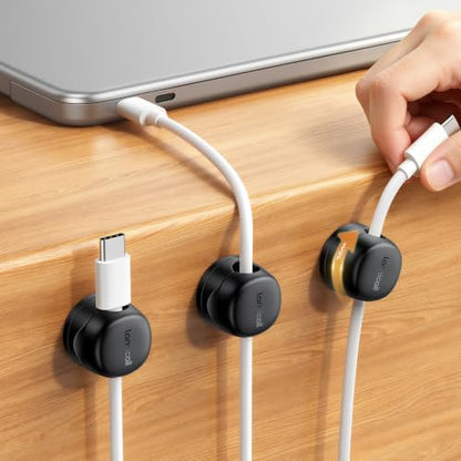 Rotating Cord Organizer Clips Cable Management