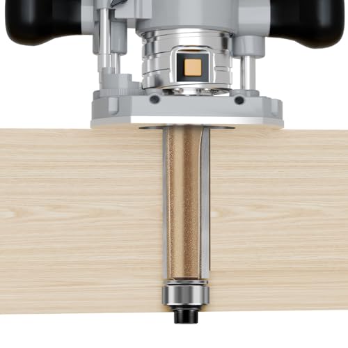 2 Degree Spiral Flush Trim Router Bit Set 1