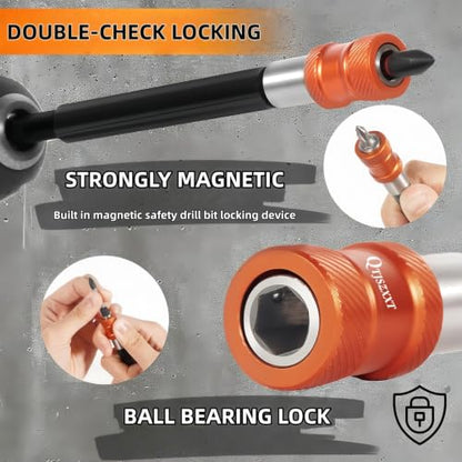 4pcs Drill Bit Extension Set
