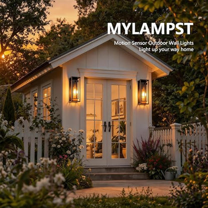 15 Inch Motion Sensor Outdoor Wall Light Fixtures Waterproof Porch Lights Outdoor Anti