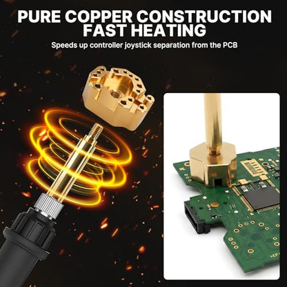 Joystick Soldering Iron Tip for PS5 Xbox One Series S & Switch Controllers Multi