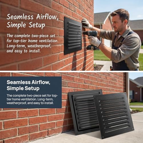 Heavy Duty Metal Screen Attic Vent Soffit Vent