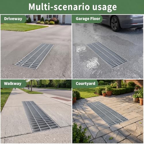 Outdoor Galvanized Steel Drain Grate
