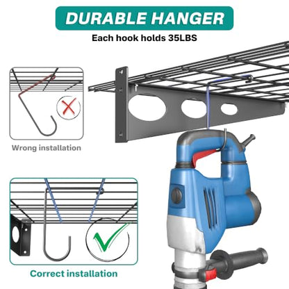 Wall Mounted Garage Wall Shelves