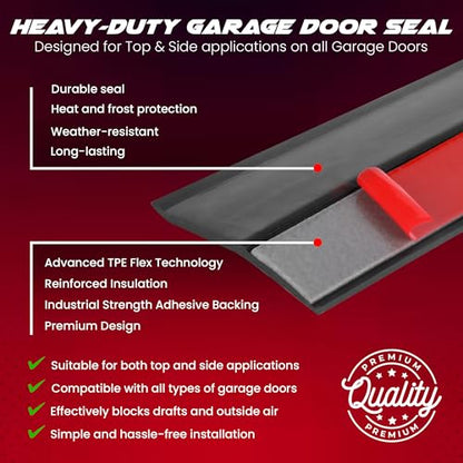 Garage Door Seal Top and Side