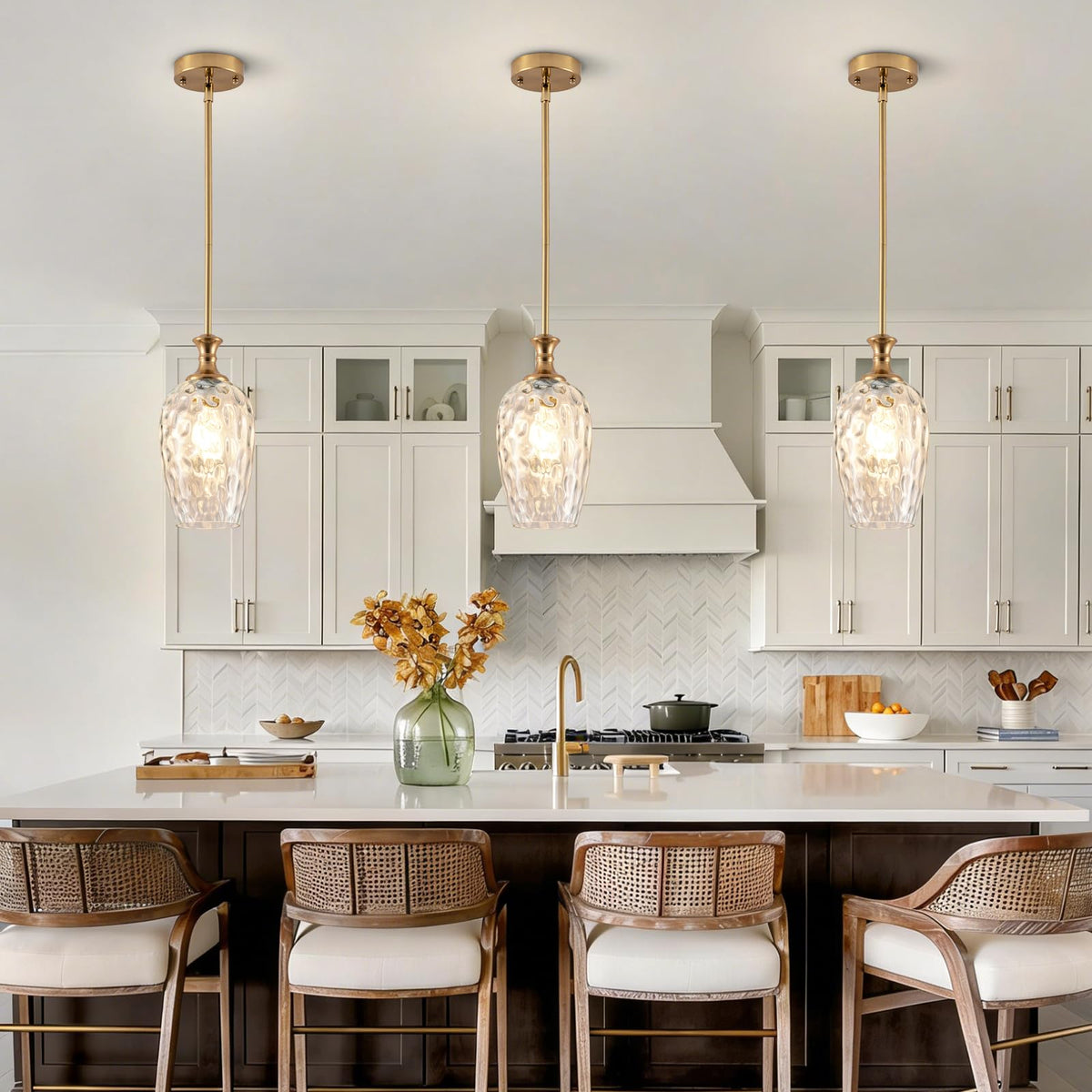 Modern Gold Pendant Lights (Gold)