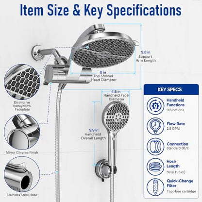 Shower Head with Handheld